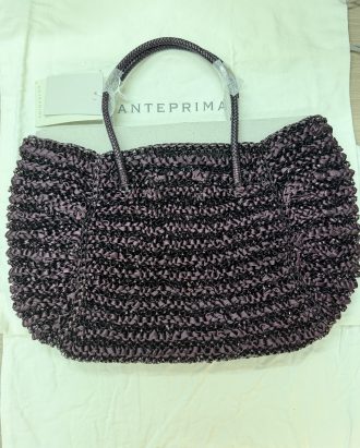 Anteprima Black Wire Bag Charm Handbag