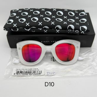 【低至2折!】SONS + DAUGHTERS Cat-Cat-Crystal Creme 兒童太陽眼鏡