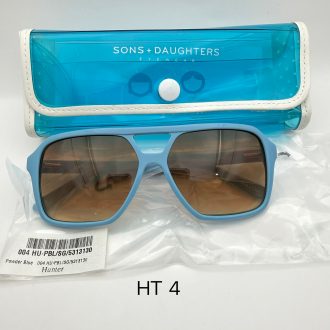 【低至2折!】SONS + DAUGHTERS Hunter Powder Blue 兒童太陽眼鏡