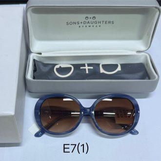 【低至2折!】SONS + DAUGHTERS Jackie Dark Blue 兒童太陽眼鏡