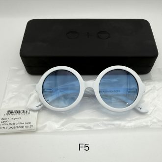 【低至2折!】SONS + DAUGHTERS Lenny White Gloss 兒童太陽眼鏡