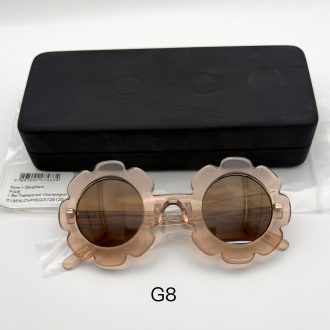 【低至2折!】SONS + DAUGHTERS Pixie Bio Transparent Champagne 兒童太陽眼鏡