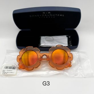 【低至2折!】SONS + DAUGHTERS Pixie Orange Jelly 兒童太陽眼鏡