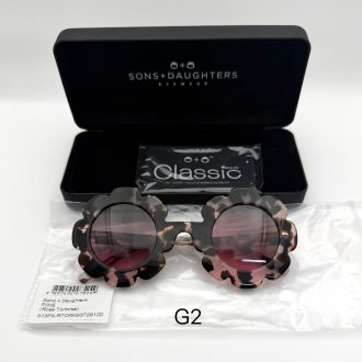 【低至2折!】SONS + DAUGHTERS Pixie Rose Tortoise 兒童太陽眼鏡