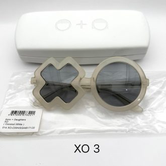【低至2折!】SONS + DAUGHTERS XO Coconut White 兒童太陽眼鏡