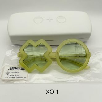 【低至2折!】SONS + DAUGHTERS XO Margarita Green 兒童太陽眼鏡