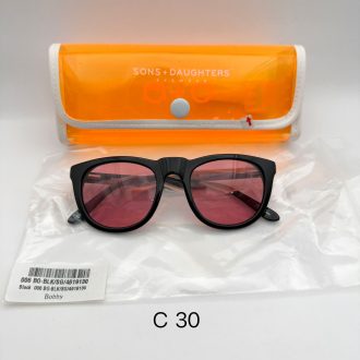 【低至1折!】Sons + Daughters Eyewear Bobby Black 兒童太陽眼鏡