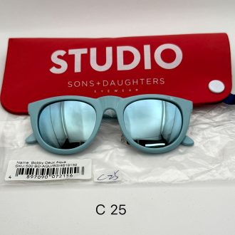 【低至1折!】Sons + Daughters Eyewear Bobby Deux Aqua 兒童太陽眼鏡