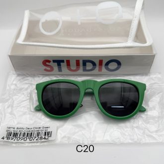 【低至1折!】Sons + Daughters Eyewear Bobby Deux Clover Green 兒童太陽眼鏡