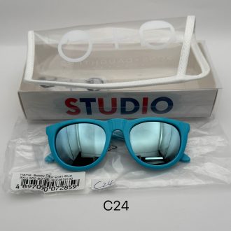 【低至1折!】Sons + Daughters Eyewear Bobby Deux Cyan Blue 兒童太陽眼鏡