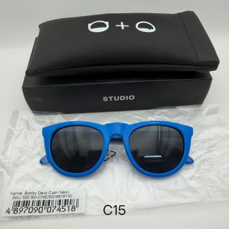 【低至1折!】Sons + Daughters Eyewear Bobby Deux Cyan Neon 兒童太陽眼鏡