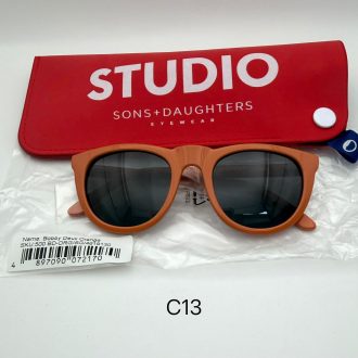 【低至1折!】Sons + Daughters Eyewear Bobby Deux Orange 兒童太陽眼鏡