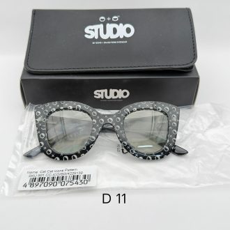 【低至1折！】Sons + Daughters Eyewear Cat Cat Icons Pattern 兒童太陽眼鏡