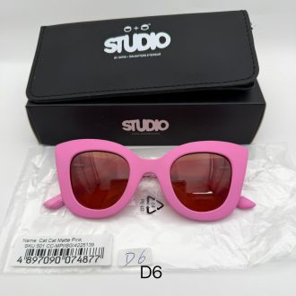 【低至1折!】Sons + Daughters Eyewear Cat Cat Matte Pink 兒童太陽眼鏡