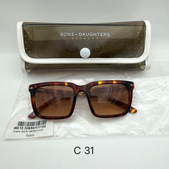 【低至1折!】Sons + Daughters Eyewear Ferris Tortoise 兒童太陽眼鏡