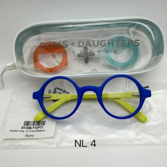 【低至1折!】Sons + Daughters Eyewear Harry BlueNeon Yellow 兒童太陽眼鏡