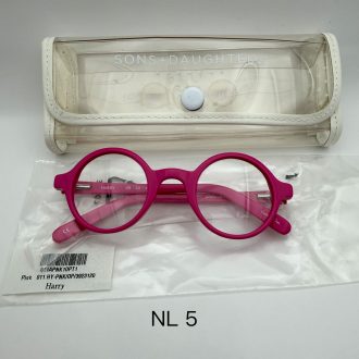 【低至1折!】Sons + Daughters Eyewear Harry Pink 兒童太陽眼鏡