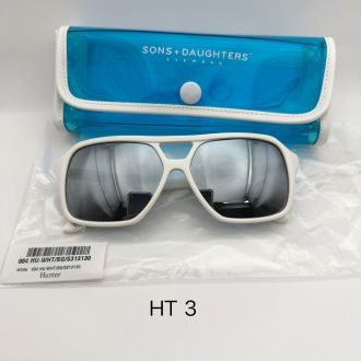 【低至1折!】Sons + Daughters Eyewear Hunter White 兒童太陽眼鏡