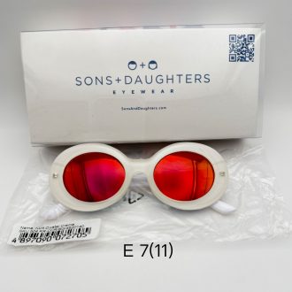 【低至1折!】Sons + Daughters Eyewear Kurt Crystal Creme 兒童太陽眼鏡