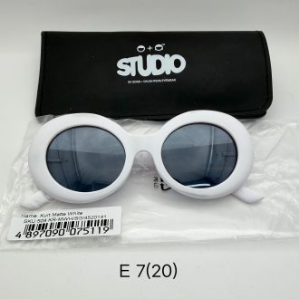 【低至1折!】Sons + Daughters Eyewear Kurt Matte White 兒童太陽眼鏡