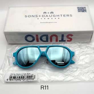 【低至1折!】Sons + Daughters Eyewear Rocky II Cyan Blue 兒童太陽眼鏡